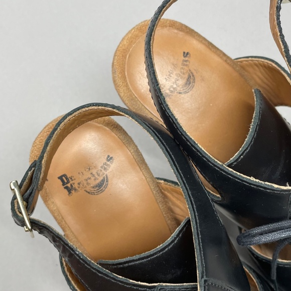 Dr. Martens Black Heeled Sandals - Picture 6 of 11